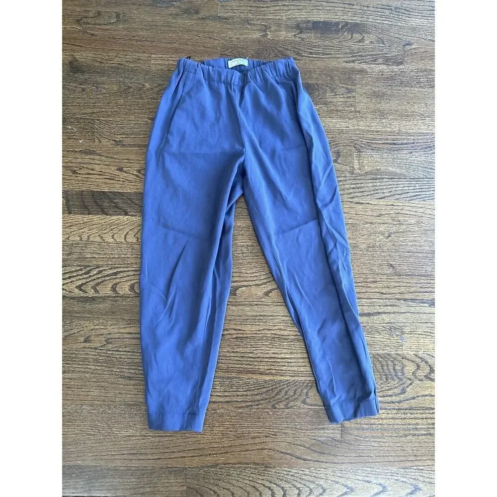 Aritzia Babaton Women's Gray Pull On Jogger Dress Pants Size XS 1179